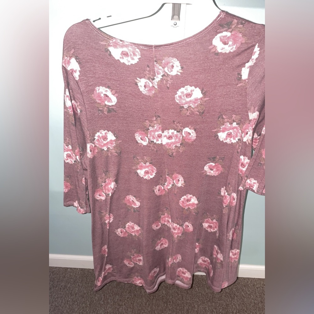 Floral tunic, size 3x